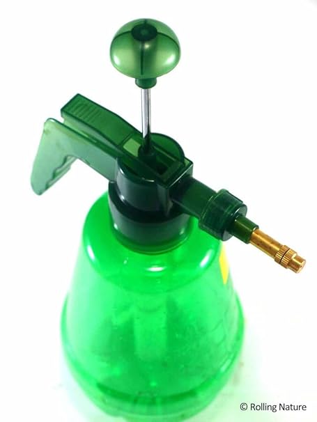 Rolling Nature Pressurized Plant Water Mister Sprayer - 1 Litre (Red, Blue or Green)