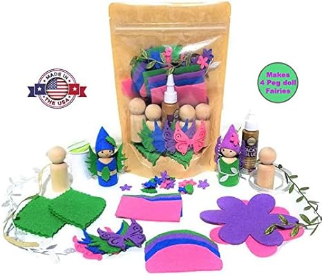 fairy peg dolls
