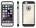 Zoyee Rugged Anti-Scratch Hybrid Dual Layer Case for Apple iPhone 6 and 6s - Golden