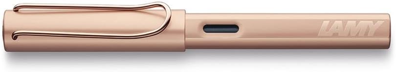 LAMY Lx rosegold fountain pen, PVD-coated nib & ergonomic grip, steel nib in size M, lightweight aluminum body - Image 4