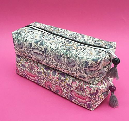 Liberty Print William Morris Lodden Tassel Zip Pouch