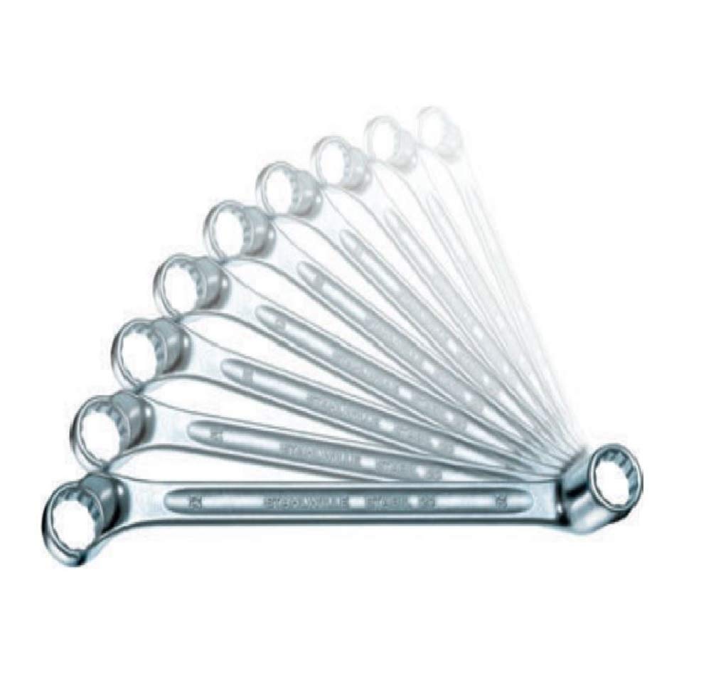 Stahlwille 96414405 20/20A Stahlwillestabil Double Ended Ring Spanner, Size Size 20A/10 Size