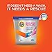 Tide Bright + Whites Rescue In-Wash Laundry Booster, 7 Ounce, 9 Pacs