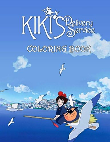 Kiki's Delivery Service Coloring Book Paperback – 23 May 2018
