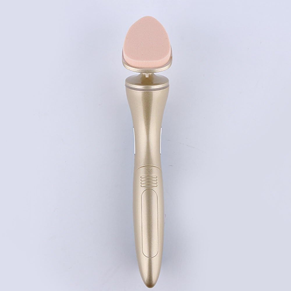 Acai Electric Makeup Puff, Electric Beauty Puff, Puff Electronic Cosmetics, Body Care Puff,Gold