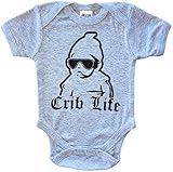 CHUBS CRIB LIFE, Unisex Infant Bodysuit & Funny Baby Shower Gift