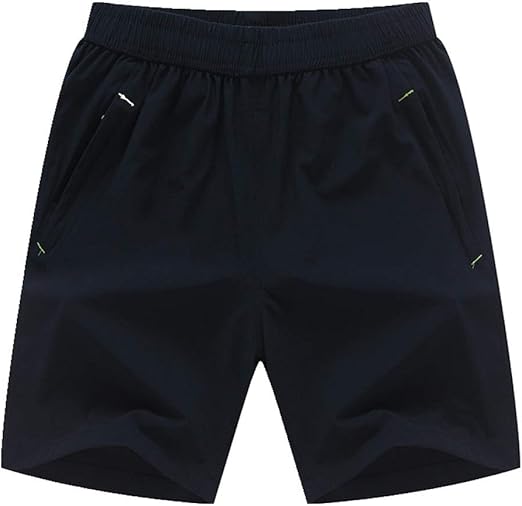 N\P Summer ice Silk Casual Shorts Men's Summer wear Loose Large Men's