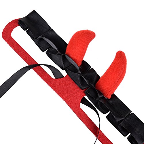Small Pet Costume Halloween Headdress Festival Fancy Dress Up for Small Cats Dogs With Tying Strap - Thumbnail 3