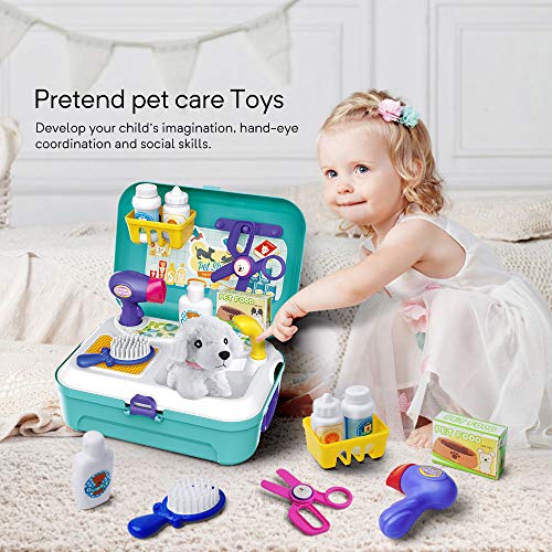image for Gizmovine Gifts for 2 3 4 5 Year Old Girls, Toys for Kids Dog Grooming