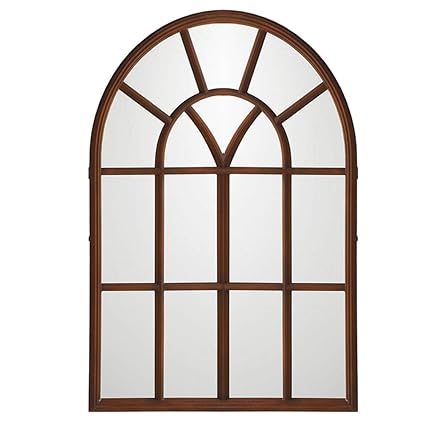 Amazon Com Z Jingzi European Style Arched Window Pane Wall Mirror
