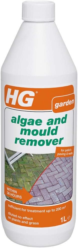 HG Algae & Mould Remover, Concentrated Patio & Path Cleaner, Green Algae Remover