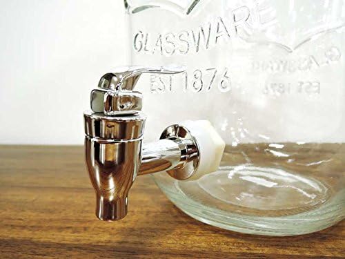 Amazon ドリンクサーバー 3l ジュースサーバー ガラス 蛇口付き 保存容器 ディスペンサー ウォーター 水 おしゃれ アジアン雑貨 保存容器 オンライン通販