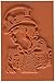Deep Red Stamps Steampunk Warrior Cling, 2 by 3