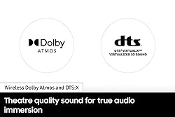 SAMSUNG HW-S60B 3.1ch Soundbar w/Dolby Atmos, DTS
