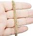 LOYALLOOK Stainless Steel Mesh Chain Bracelets for Women Gold Tone 7