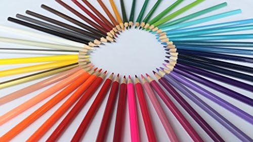 Art Set Colored Pencils 48 for Adult Kids Coloring with Canvas Wrap Holder and Sharpener (Sailor Anchor)