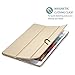 ProCase Smart Case for 10.5” iPad Air 3rd Generation 2019 / iPad Pro 2017, Slim Stand Cover with Translucent Frosted Back for iPad Air 3 -Gold