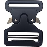 TXZWJZ Heavy Duty Buckle 2-inch - Tactical Belt Buckle Quick Release Buckle for Replacement Hunting Belt, Firefighting Belt