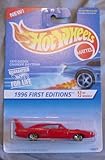 Hot Wheels 1996 First Editions #3 1970 Dodge Charger Daytona 3/12 Collector #382 RED