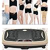 Fitness Vibration Plate Trainer Full Body,Vibration Plate Exercise Equipment,Multi-function slimming machine, vibration…