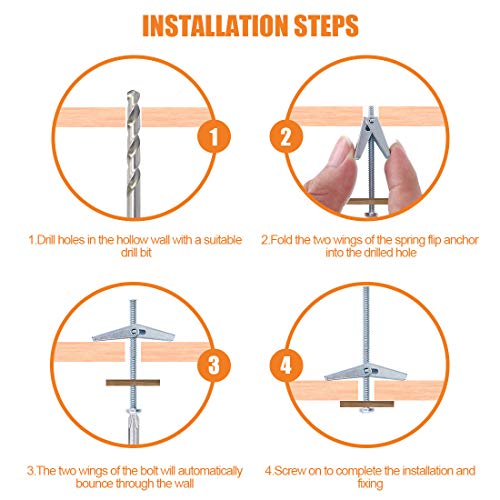 3 Rustark+24+Pcs+Assortment+Hanging+Drywall