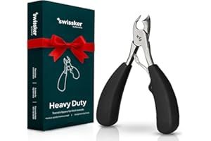 Swissker by Swissklip Toenail Clippers | Heavy Duty Toe Nail Clippers I Toenail Clippers for Thick Nails I Big Toe Nail Clippers for Thick Toenails I Heavy Duty Nail Clippers for Thick Nail