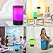 Cool Mist Humidifier, 3L Top Fill Ultrasonic Humidifier for Bedroom with 7 Colors Night Light and Remote Control, Adjustable Mist Levels, Optional Timer, 6 Dimmer, Super Quiet Operation (Black)
