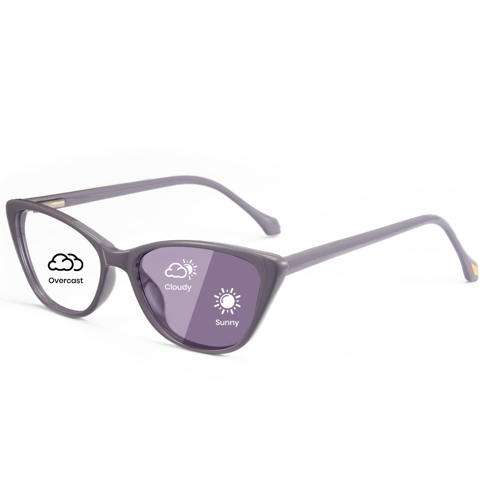 Cyxus Blue Light Filter Glasses Without Prescription Men Women Fashion Computer Protective Glasses Screen Glasses Gaming Glasses 8192, 02 purple, Medium