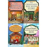Dream Harbor Series 4 Book Collection Set &ndash; The Pumpkin Spice Caf&eacute;, The Cinnamon Bun Bookstore, The Christmas Tree Farm, and The Strawberry Patch Pancake House