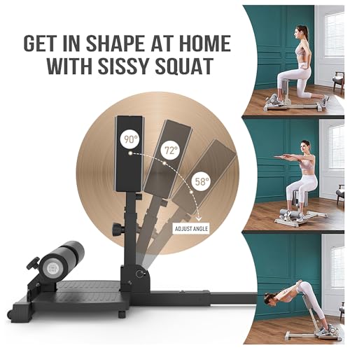 leikefitness Luxury Multifunction Bench for Squats, Home Gym, Workout Station, Leg Exercise Machine