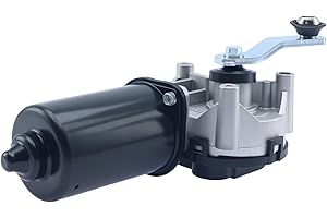 BDELI New Front Wiper Motor Compatible with Ford 97-2004 F150 97-02 Expedition 1998-2002 Lincoln Continental Town Car LS 2000-2006 Jaguar S Mazda F6DU-17B571-AB 4F1Z17508-AB 6L8Z17508-AA F65Z-17508-AB