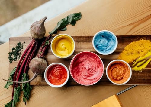 NATURAL FOOD COLORING SET: INDIA TREE NATURE’S COLORS (RED, YELLOW, BLUE) LIQUID, 1.265 OZ | PLANT-BASED, NON-GMO, CLEAN LABEL, RED-3 FREE