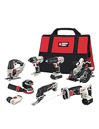 Porter-Cable PCCK6118R - Kit combinado de batería de iones de litio de 20 V (reacondicionado certificado)