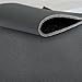 FH-PU002115 Classic Exquisite Leather Car Seat Covers, Airbag compatible and Split Bench, Gray / Black color