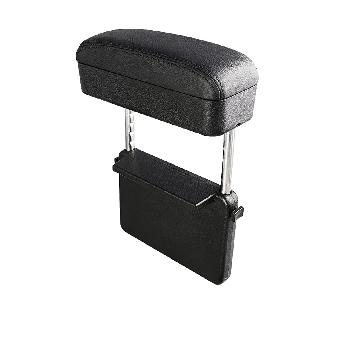 Photo 1 of AOWIS Car Console Armrest Box Arm Rest Height Adjustable Comfort Elbow Pad Universal (Black)
