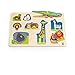 Hape Wild Animals Toddler Wooden Peg Puzzle