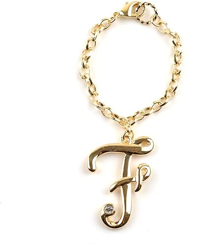 Amazon Co Jp Cream Dot クリームドット チャーム イニシャル バッグチャーム 花柄 メタル ビジュー F ｂタイプ ジュエリー