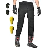 CBBI-WCCI Motorcycle Pants Trousers for Men Women Moto Jeans Motorbike Biker Riding Pants with Protector