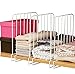 Dreamcolor Metal Closet Shelf Organizer Set of 3Wire Design Closet Shelf Dividers for Wooden Shelving