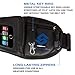 Running Belt – Touch Screen Compatible iPhone 7/7Plus 6/6 Plus & Samsung Galaxy & Android Smartphones – Free LED Armband & ebook Running Guide – The Only Phone Waistband of Its Kind