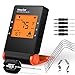 Morpilot Wireless Meat BBQ Thermometer for Smoker, Bluetooth Meat Probes Thermometer Smart Remote Digital Cooking Food with 6 Upgraded Probes for Outdoor Grilling Smoker Oven BBQ Indoor Kitchen