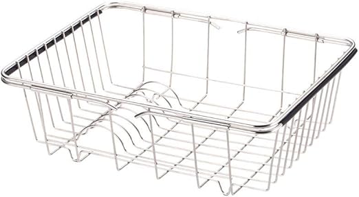 amazon stainless steel dish drainer