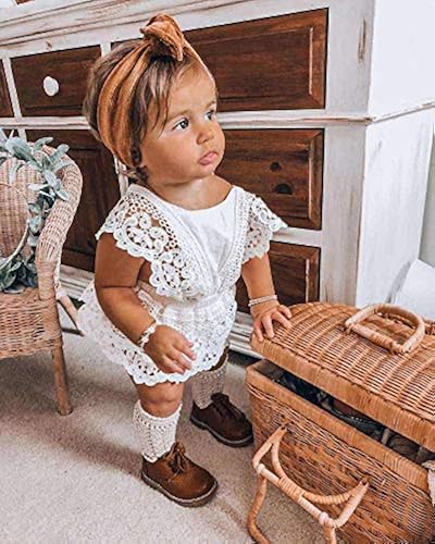Baby Girl Boho Kids Clothes Baby Girl Lace Romper Boho Clothes