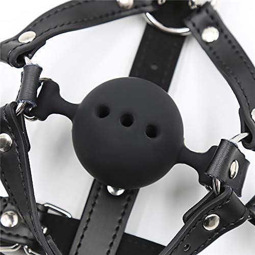 3 daogong+Silicone+Objects+Leather+Harness