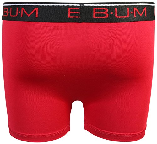 B.U.M. Equipment Boys\' Performance Active Compression Underwear Boxer Briefs (6 Pack), Red/Black/Grey, Large/12-14' - Thumbnail 4