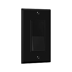 ENERLITES Decorator Paddle Rocker Light Switch with