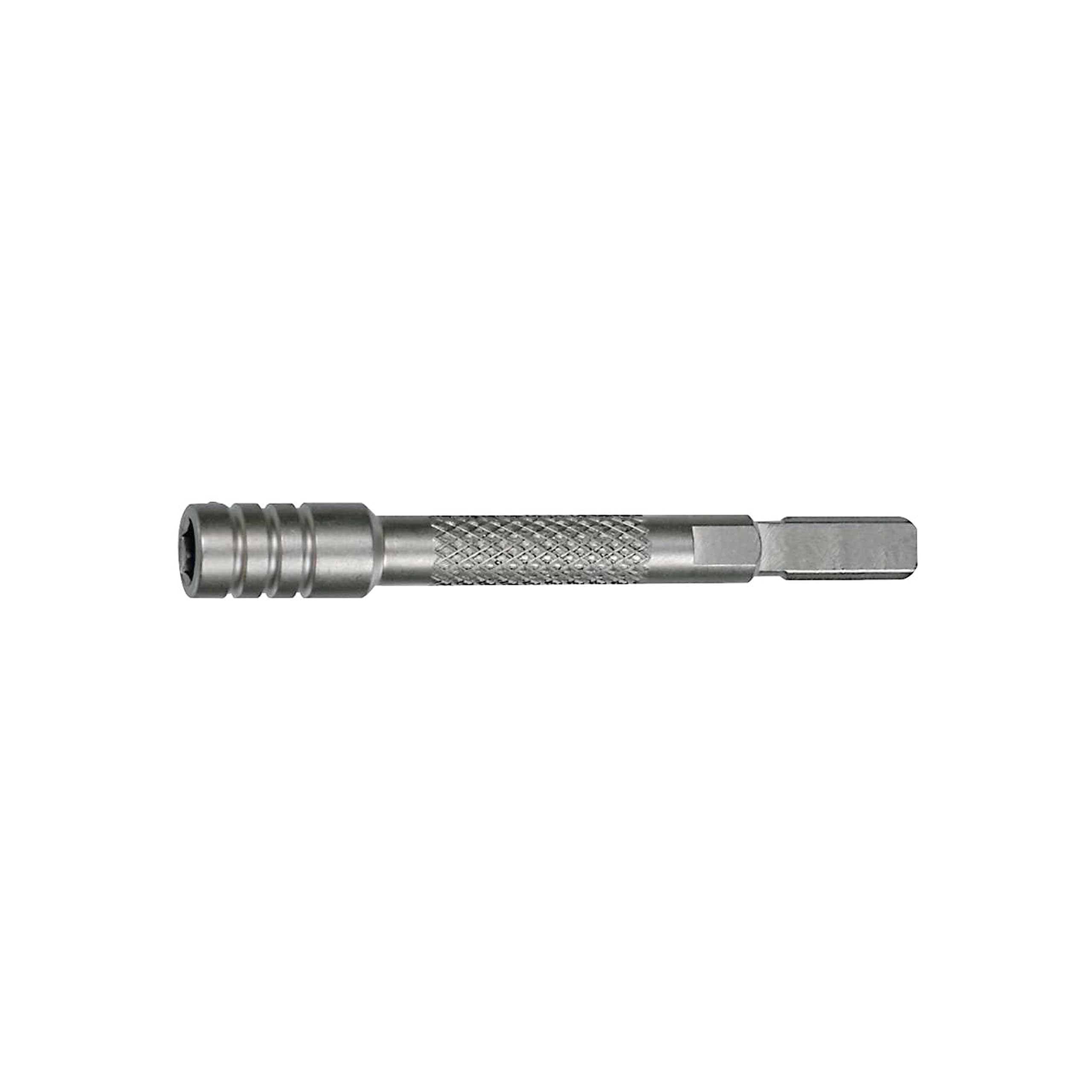 Leatherman Bit Driver Extender - 3.25 Extension for Leatherman Bits & Standard Hex Bits, Silver