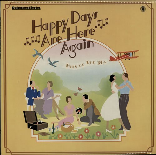 VARIOUS happy days are here again LP Music