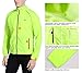 BALEAF Men's Cycling Running Jacket Windproof Windbreaker Breathable Coat Fluorescent Yellow Size L