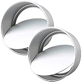 Tosnail 2 Pack 9" x 3" Round Aluminum Cake Pan with Removal Bottom